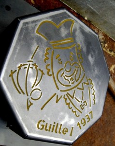 Tegel plavuuze-paad Guille 1937